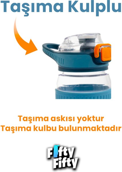550 ml Rahat Içim (Pipetsiz) Taşıma Kulplu Çocuk Su Matarası -VGN3001ML550 indirimleri
