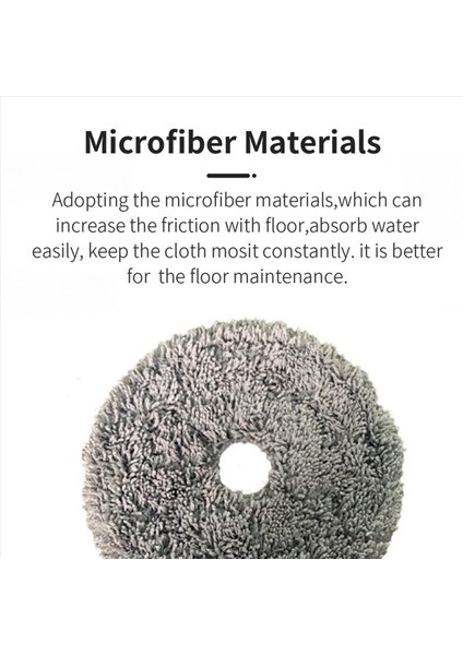 12PCS Uwant U200 Robotik Vakum Cleaer Yedek Yedek Parçalar Için Yıkanabilir Mop Bez (Yurt Dışından) fırsatları