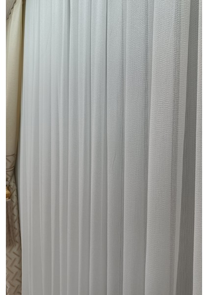 Kanada Bambu Tül Perde (1/3 Sık Pile) Kırışma Yapmaz Ütü Istemez fırsatları