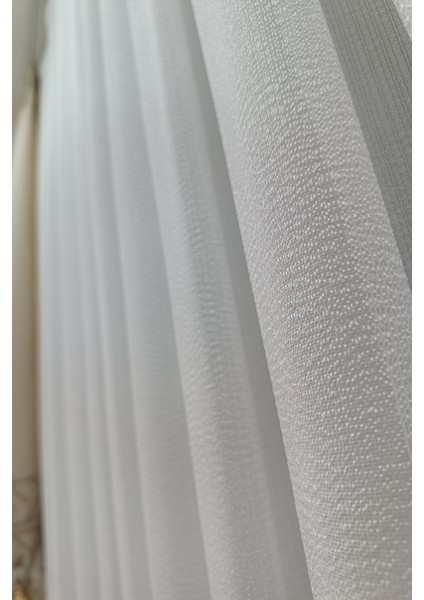 Kanada Bambu Tül Perde (1/3 Sık Pile) Kırışma Yapmaz Ütü Istemez indirimleri