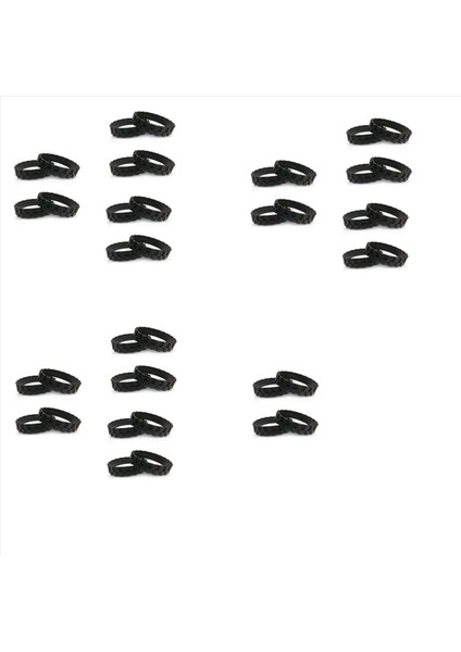 40PCS Irobot Roomba Wheels Serisi 500 600 700 800 ve 900 Kayma Büyük Yapışma ve Kolay Montaj Için Lastik Derisi (Yurt Dışından)