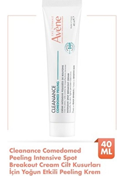Cleanance Cilt Arındırıcı Peeling Krem Tüm Cilt Tipleri İçin 40 ml Lekeleri Azaltır fiyatları