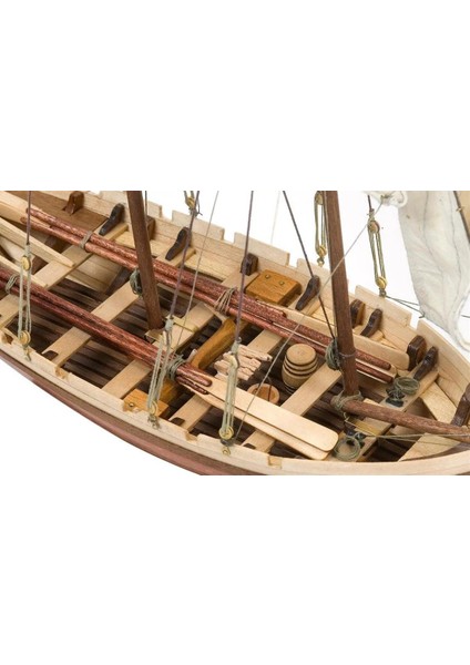 52003 1/24 Ölçek, Bounty Boat Yelkenli Tekne Ahşap Model Kiti
