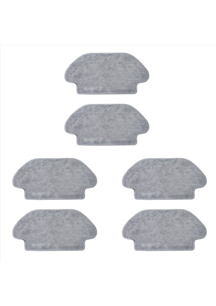 6 Pcs Robot Vakum Süpürge Mop Bezi Temizlik Bezi Xiaomi Mijia Için Rag (Yurt Dışından)