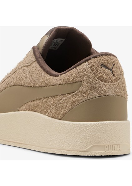 Ca Luxe Fuzzy Unisex Kahverengi Spor Ayakkabı.02