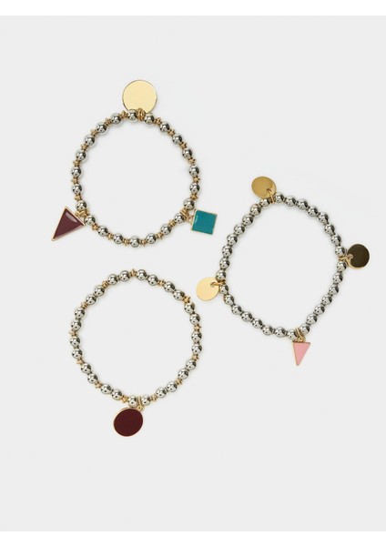Charm'lı Elastik Bileklik Seti modelleri