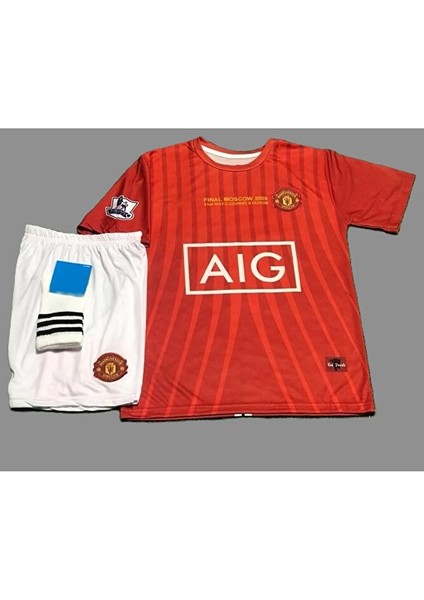 Cristiano Ronaldo 2008 Moskova Finali Manchester/united Çocuk Forması 4'lü Set fiyatları