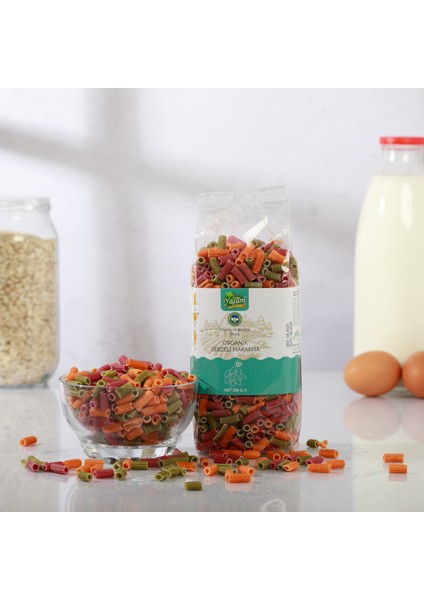 Organik +6 Ay Sebzeli Bebek Makarna (Tuzsuz)