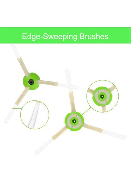 2x Irobot Için Yedek Parçalar I3 I4 I6 I7 I8 E5 E6 E7 Robot Vakum Süpürücü Ana Yan Fırça Hepa Filtresi (Yurt Dışından) modelleri