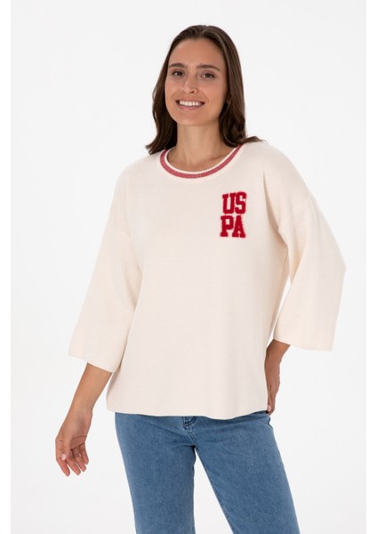 Kadın Krem Melanj Kazak /triko 50310214-VR159