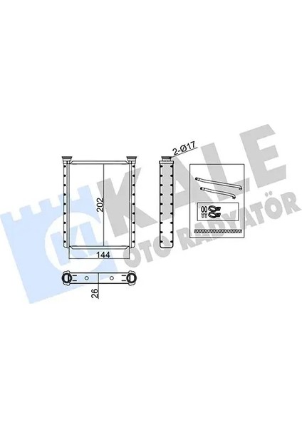 355120 Kalorifer Petegi 871070D050 8710752060