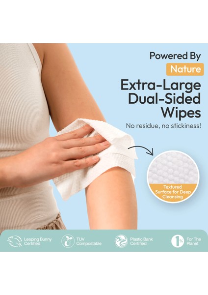 Vanilya ve Hindistan Cevizli Deodorant Mendil 15 Adet indirimleri