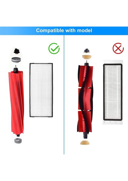 15PCS Xiaomi Roborock S7 Maxv / Plus / Ultra G10S / G10S Pro Robot Vakum Süpürge Parçaları (Yurt Dışından) fiyatları