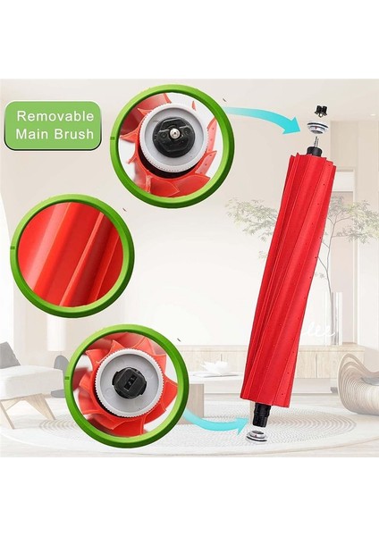 15PCS Xiaomi Roborock S7 Maxv / Plus / Ultra G10S / G10S Pro Robot Vakum Süpürge Parçaları (Yurt Dışından) indirimleri