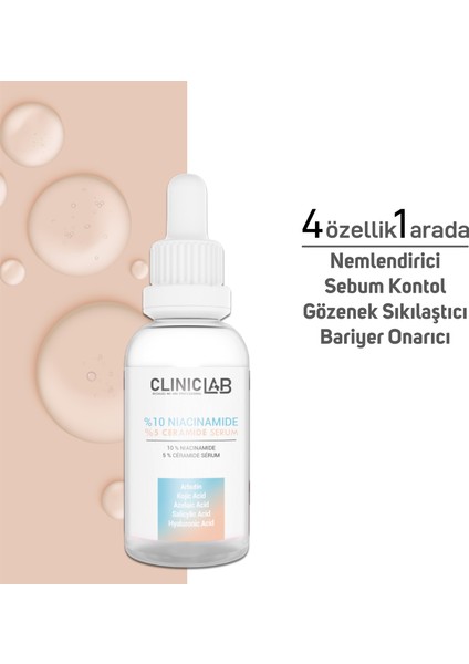 %10 Niacinnamide ve %5 Ceramide Serum 30 ml fırsatları