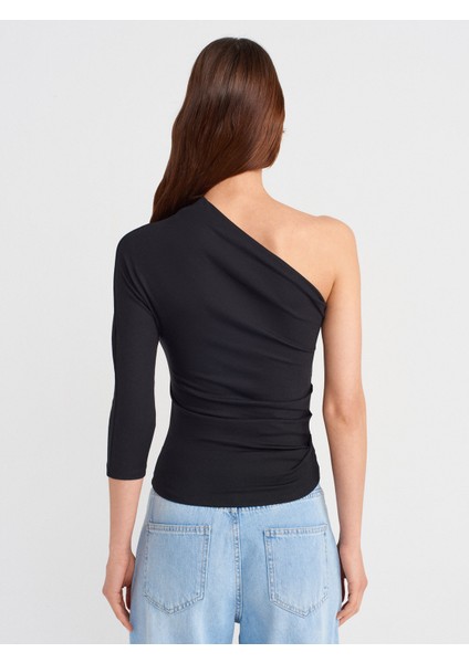 Pile Detaylı Tek Kol Bluz fiyatları