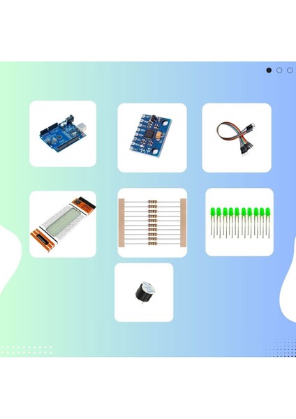Arduino ile Deprem Alarmı Sensörlü Proje Seti/ E-Pdf Içerikli fiyatları