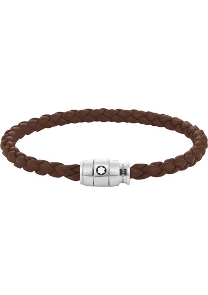 Büyük Soft Kahverengi Deri Bileklik 136002