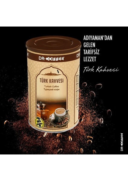 Dr.coffee Türk Kahvesi Teneke 250 gr fiyatları