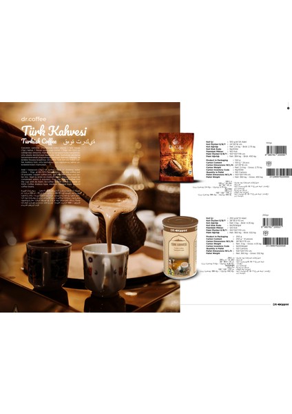Dr.coffee Türk Kahvesi Teneke 250 gr fırsatları