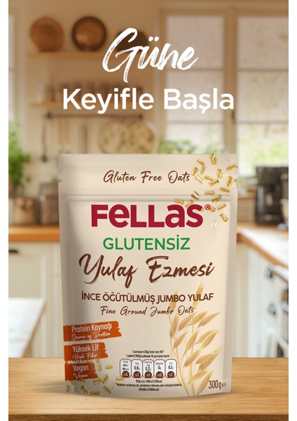 Efsane Kasım Kahvaltılık Paketi -Yulaf Ezmesi X3 Adet ve Fıstık Ezmesi 2'li Paket