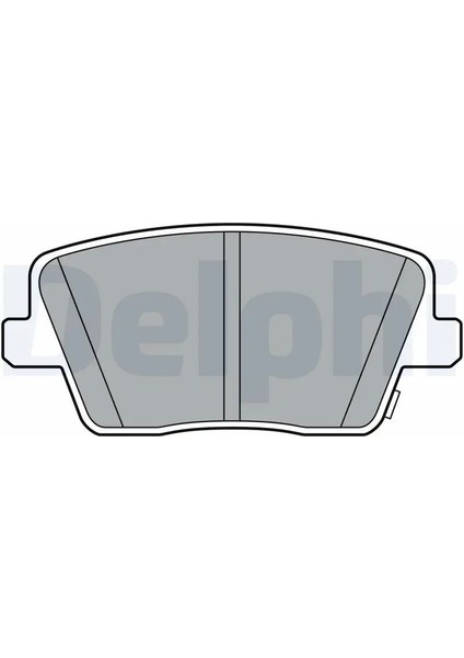 LP3404 Arka Fren Balatasi 58302I3A00 58302S0A30 58302S0A50