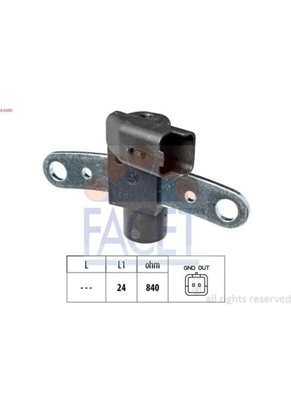 90600 Krank Sensoru 131837 2375000Q0J 2501837