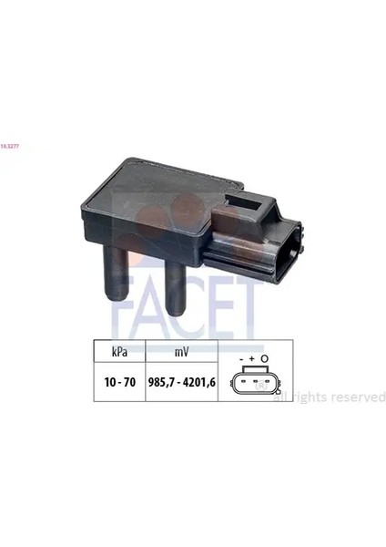 103277 Egzoz Basinc Sensoru 1545549 1546997 1573374