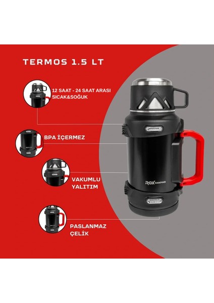 Campıng 1.5 Lt Kamp Termos