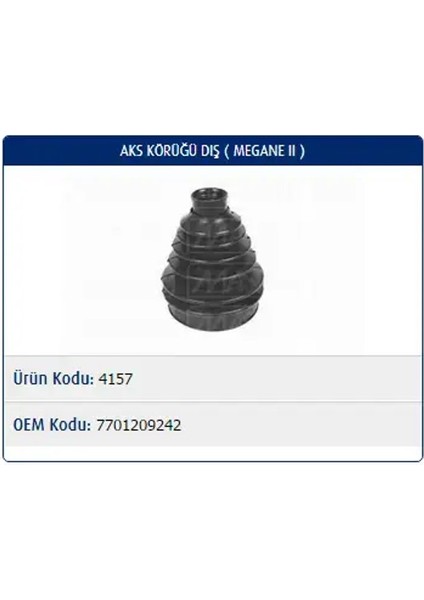 M4157 Aks Korugu Dis 7701209242