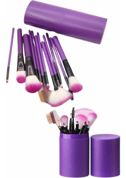 Techmrt 12 Parça Makyaj Fırça Seti Profesyonel Fondöten Allık Far Kontür Fırçası fiyatları