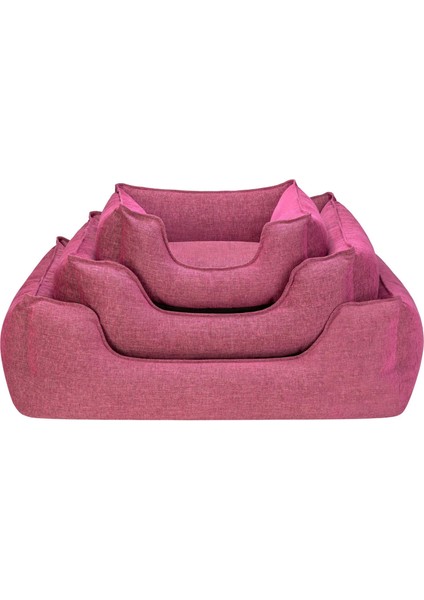 Techmrt Pet Comfort Alpha Mirandus Fuşya Kedi ve Köpek Yatağı S 50X60CM fırsatları