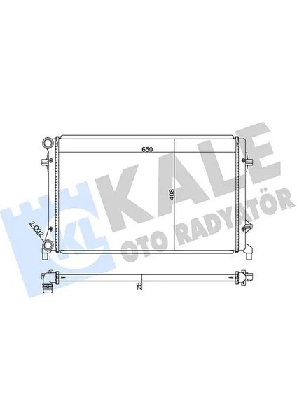 353300 Motor Radyatoru 1K0121251AP 1K0121251AR 1K0121251BQ