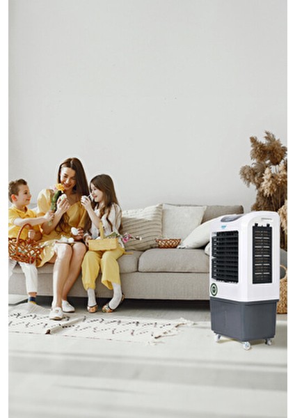 Mini Rest Evaporatif Soğutucu Taşınabilir Tasarım Yüksek Verimlilik 2500 m3/saat