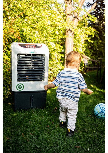 Mini Rest Evaporatif Soğutucu Taşınabilir Tasarım Yüksek Verimlilik 2500 m3/saat