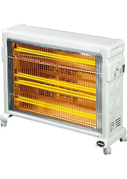 3000 W Buharlı ve Fanlı Quartz Isıtıcı