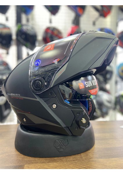 Atom 2 Sv Çene Açılır Kask Yeni Sezon