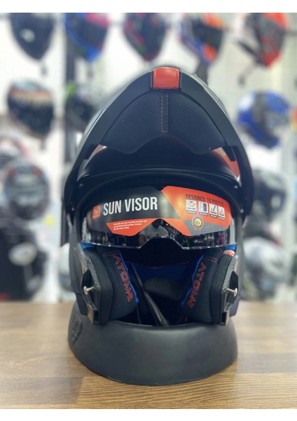 Atom 2 Sv Çene Açılır Kask Yeni Sezon modelleri