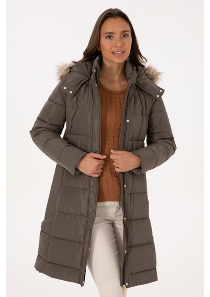 Kadın Vizon Kaban 50308001-VR052 modelleri