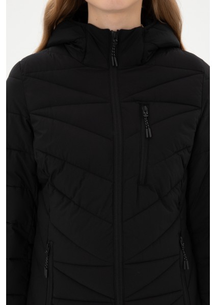 Kadın Siyah Mont 50312004-VR046