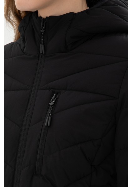 Kadın Siyah Mont 50312004-VR046