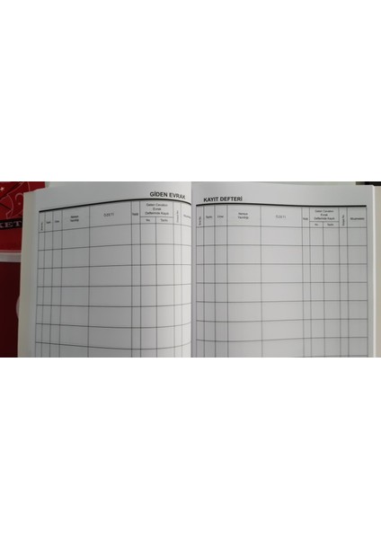 Giden Evrak Kayıt Defteri fiyatları