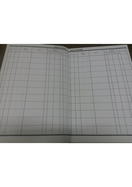 Giden Evrak Kayıt Defteri modelleri