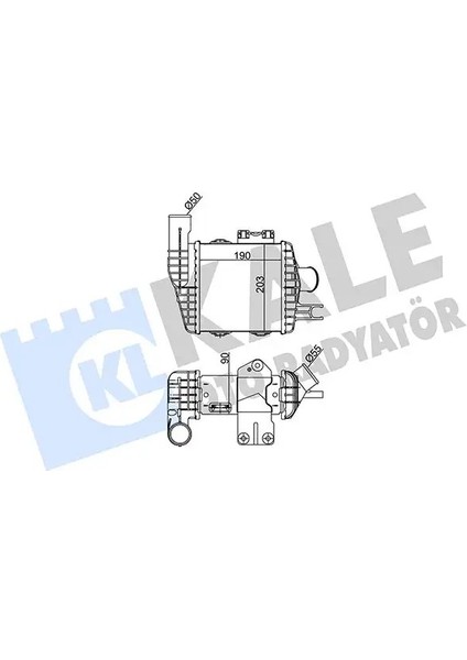 348670 Turbo Radyatoru 2827127250 2827127251