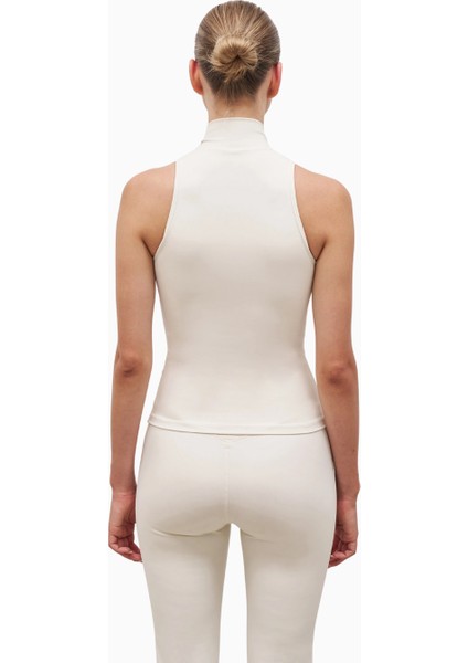 Base Sculpting Sleeveless Zip Up Jacket Şekillendirici Kolsuz Atletik Kadın Üst modelleri