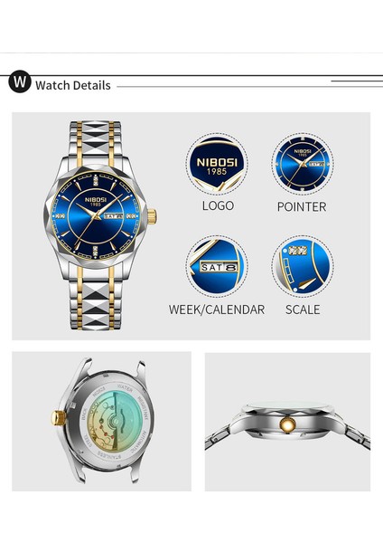 Erkek Kol Saatleri Su Geçirmez Işıklı Çok Fonksiyonlu Kol Saati (Yurt Dışından) fırsatları