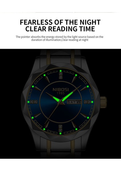 Erkek Kol Saatleri Su Geçirmez Işıklı Çok Fonksiyonlu Kol Saati (Yurt Dışından) indirimleri