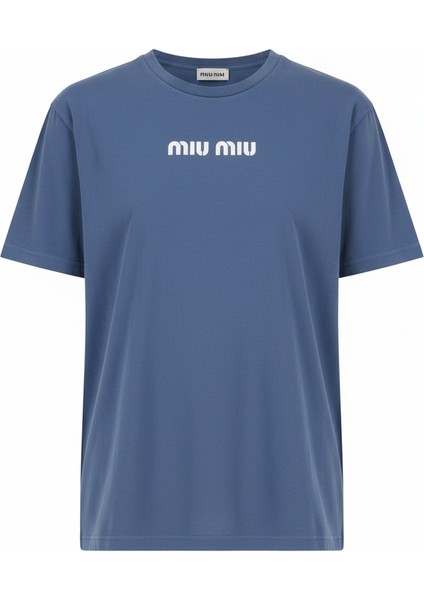 Kadın Mıu Mıu Yazılı T-Shirt fiyatları