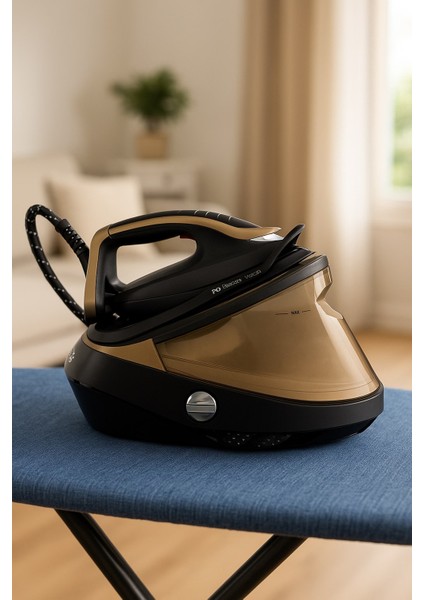 Akıllı Buhar Teknolojili Damlama Önleyicili Pro Express Buhar Kazanlı Ütü, 9 Bar Güçlü Basınç, 750 G/dk Şok Buhar, Kireç Önleyici Sistem + Mutfak Tartısı