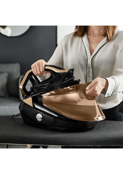 Akıllı Buhar Teknolojili Damlama Önleyicili Pro Express Buhar Kazanlı Ütü, 9 Bar Güçlü Basınç, 750 G/dk Şok Buhar, Kireç Önleyici Sistem + Mutfak Tartısı
